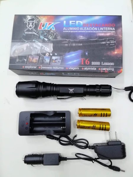 Linterna T6 3000 LUMS MOD DT808-79 2025