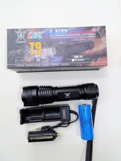 Linterna T9 mod DT808-12 2025