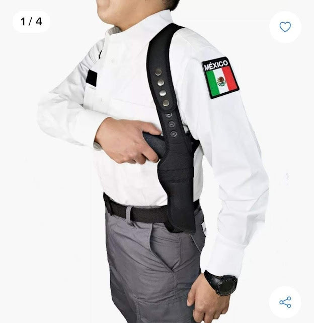 Sobaquera Táctica Porta Pistola