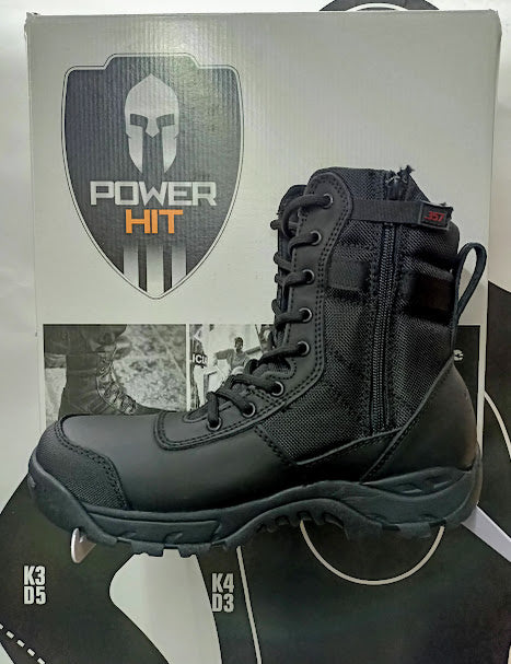 bota TACTICA MARCA POWER HIT NEGRA REMATE
