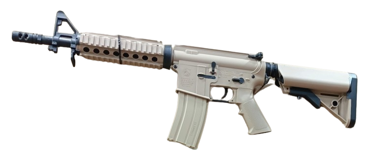 RIFLE M4A1 CAFÉ HIDROGEL