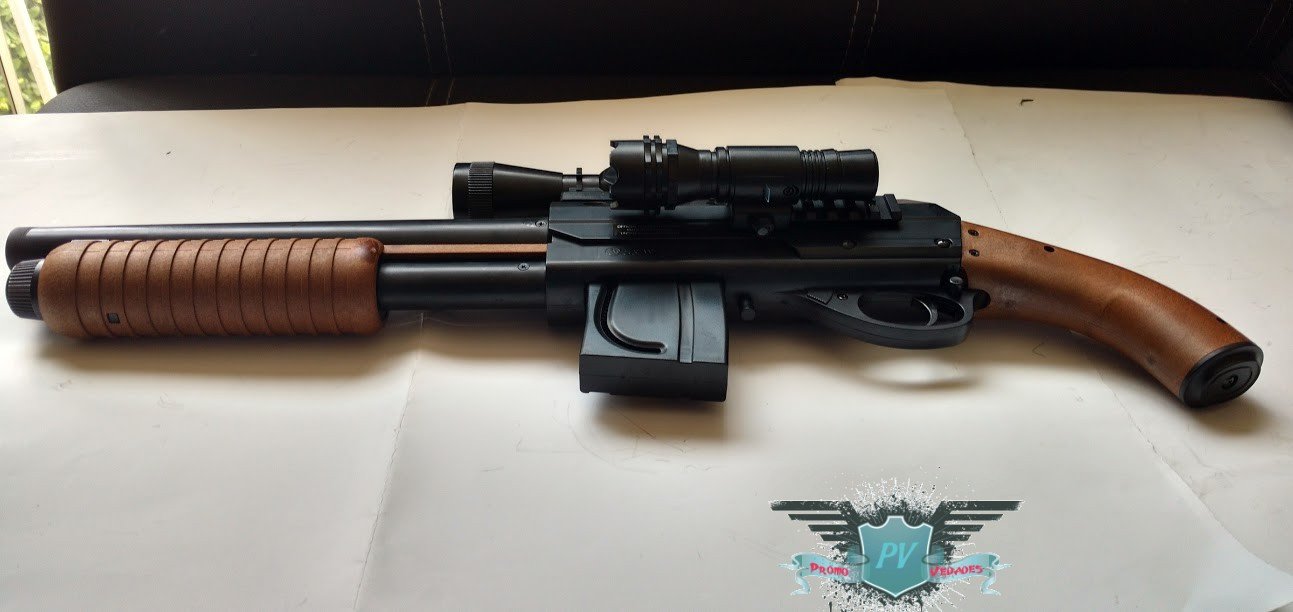 ESCOPETA CORTA SMITH AND WESSON M3000 AIRSOFT