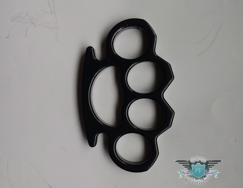 BOXER MANOPLA DE ACERO COLOR NEGRO