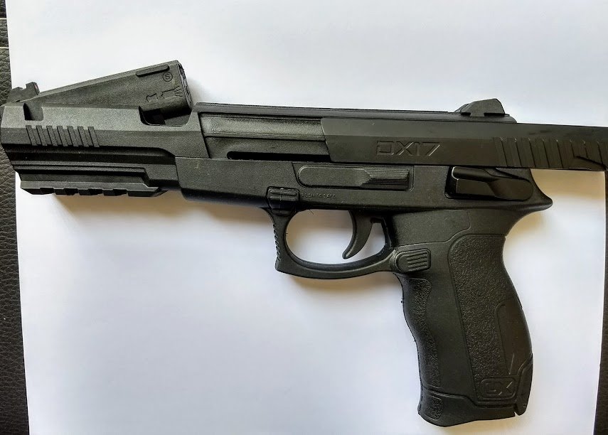 PISTOLA DX17 DIABOLO Y BALIN DE 4.5mm