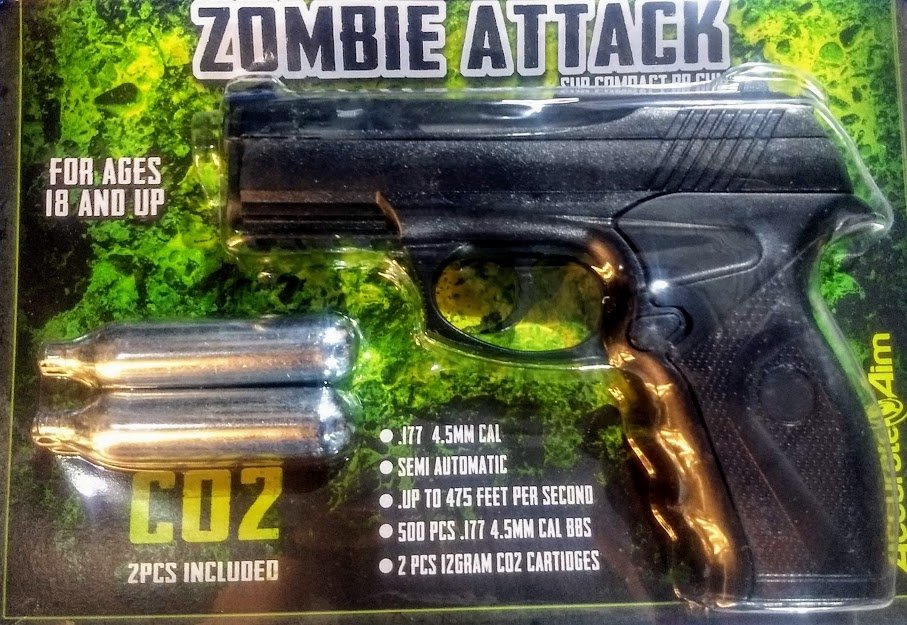 Pistola C11 ZOMBIE ATTACK co2