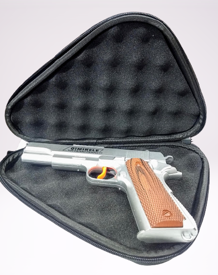 ESTUCHE RIGIDO PARA PISTOLA color negro