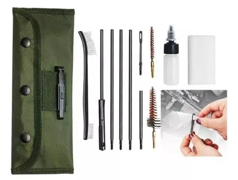 Kit de limpieza para armas 11 accesorios