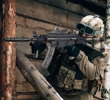 MP5 GELBLASTER NEGRO