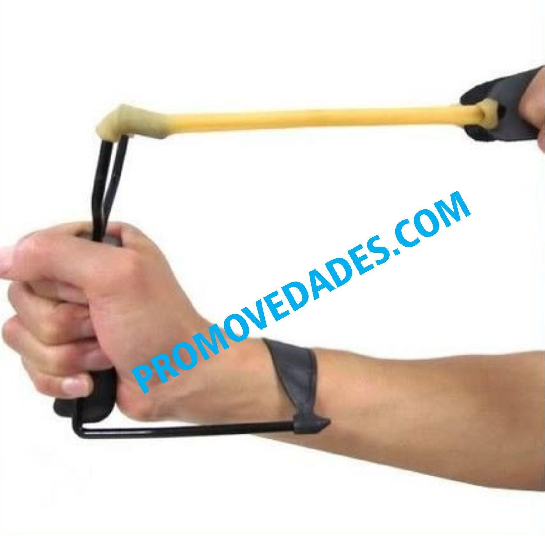 Resortera profesional con apoyo de antebrazo