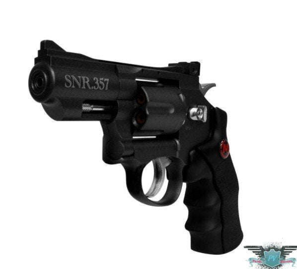 Revólver MAGNUM SNR357 Calibre 4.5 mm CO2 Full Metal – Potencia, realismo y precisión-promovedades