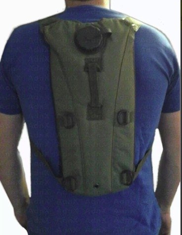 Mochila táctica de hidratación 3 lt