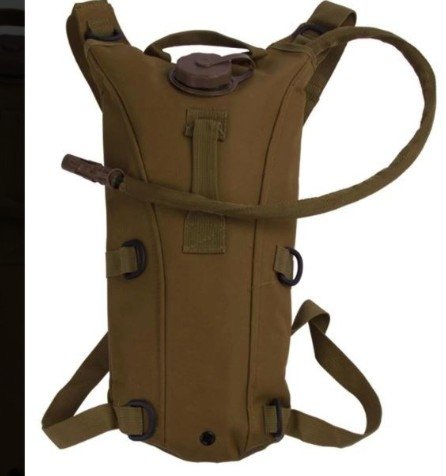 Mochila táctica de hidratación 3 lt