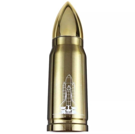 TERMO EN FORMA DE BALA 350 ml