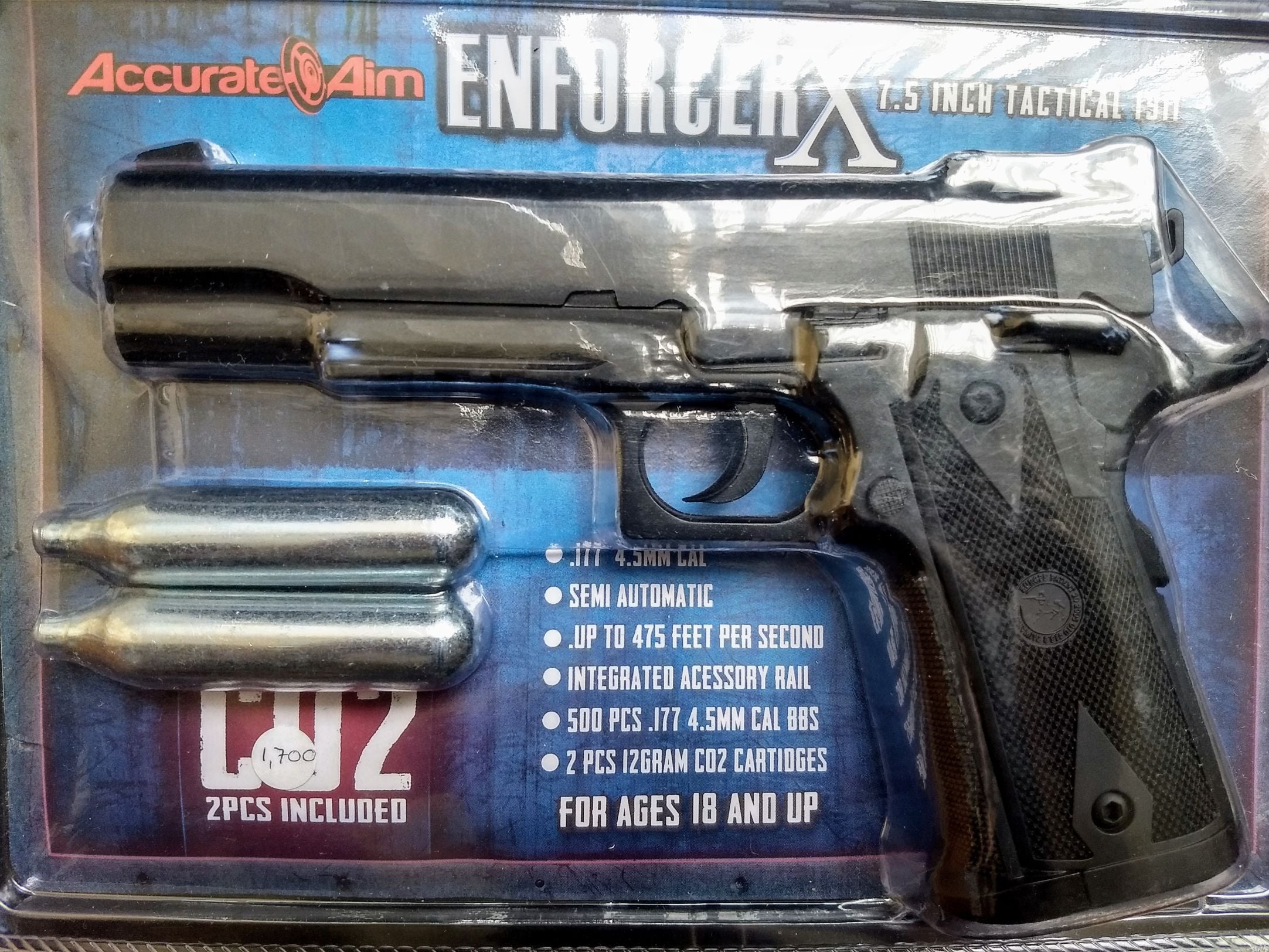 Pistola 1911 Enforcer X co2