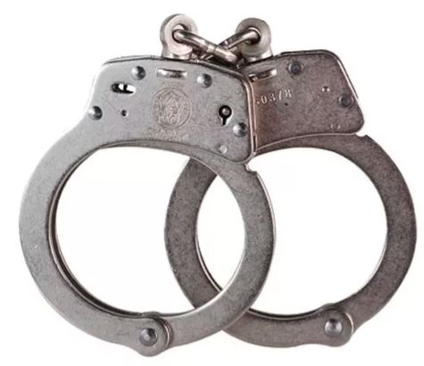 Esposas o candado de mano SMITH AND WESSON PLATA