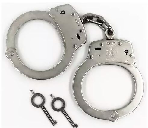 Esposas o candado de mano SMITH AND WESSON PLATA