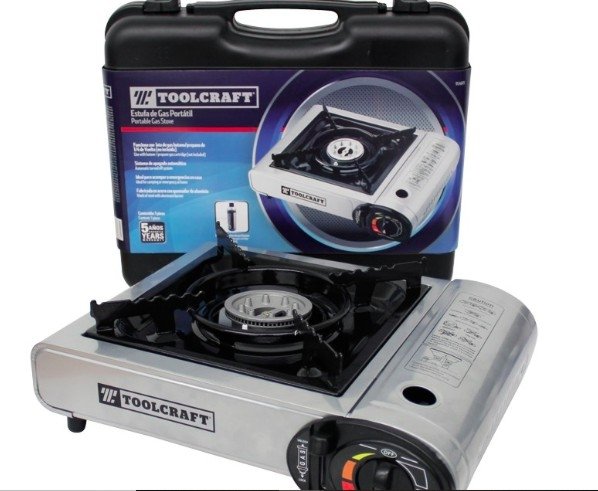 ESTUFA PORTATIL DE GAS BUTANO (CAMPISMO)