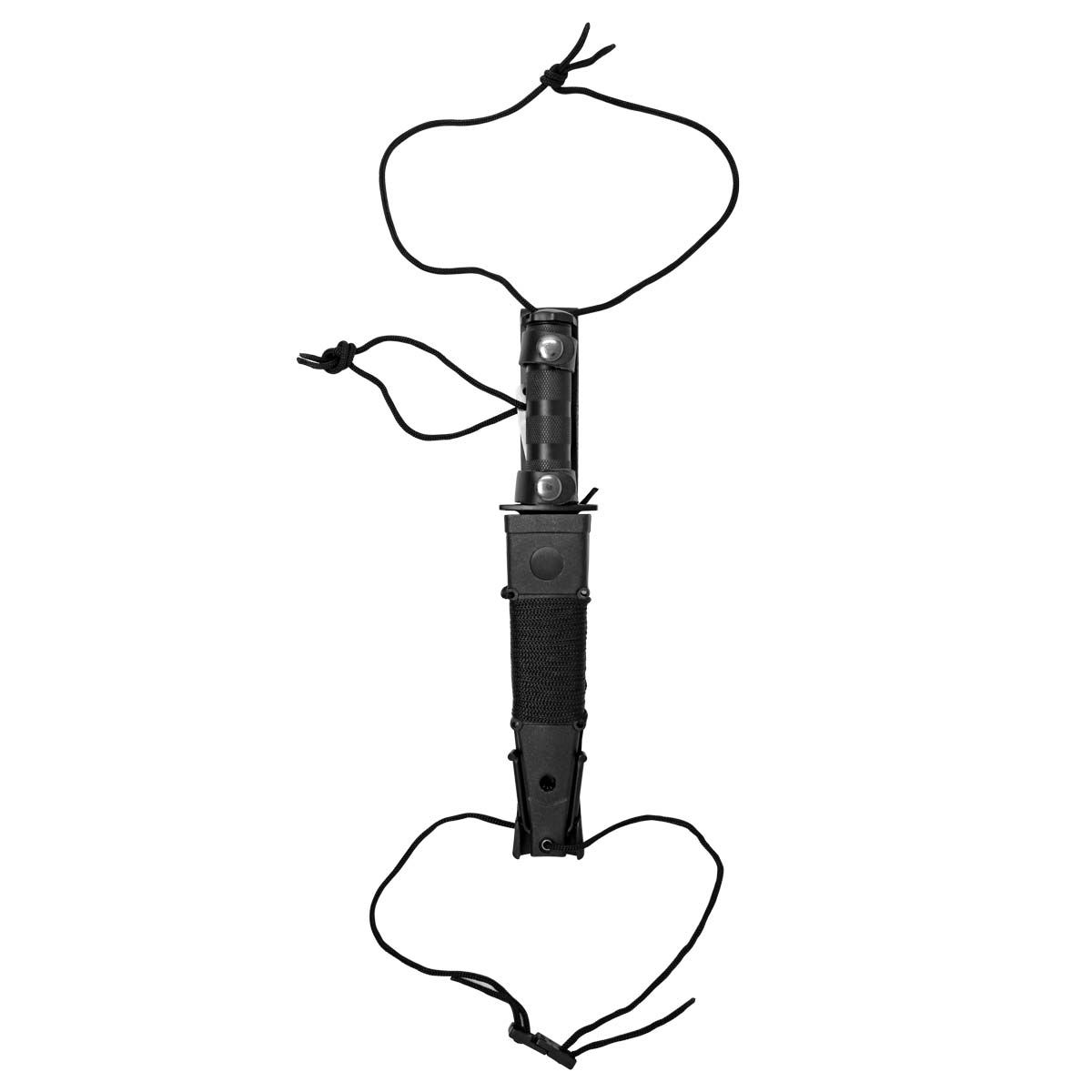 Cuchillo de supervivencia con accesorios