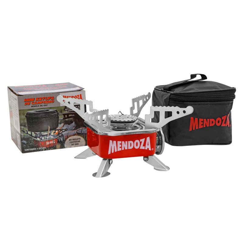 Mini estufa de gas para camping Mendoza