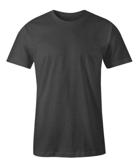 PLAYERA CUELLO REDONDO COLOR NEGRO