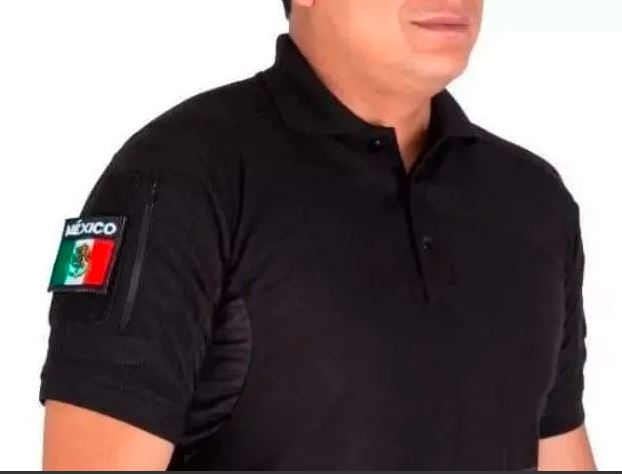 Playera Tactica tipo polo  manga corta