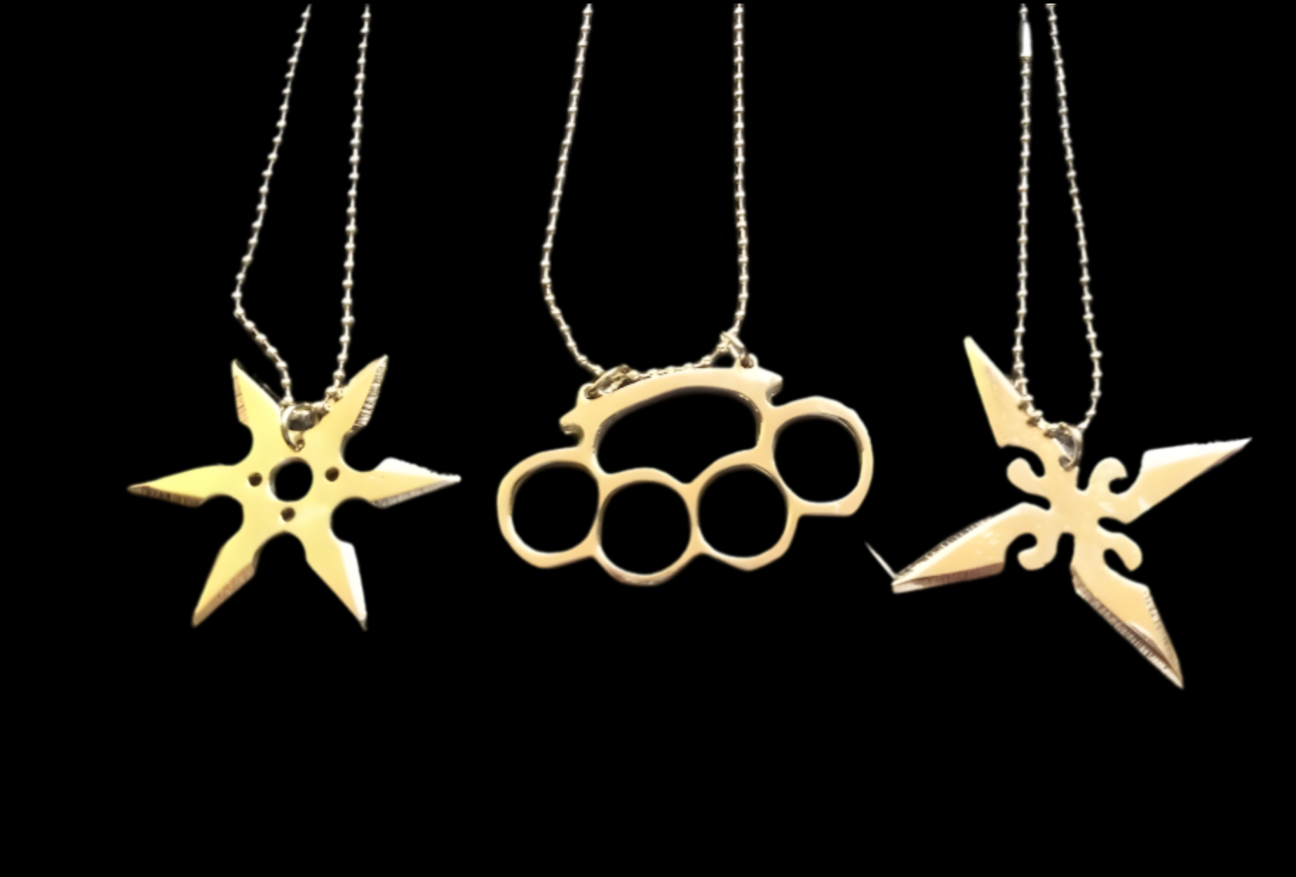 collares de shuriken y bóxer