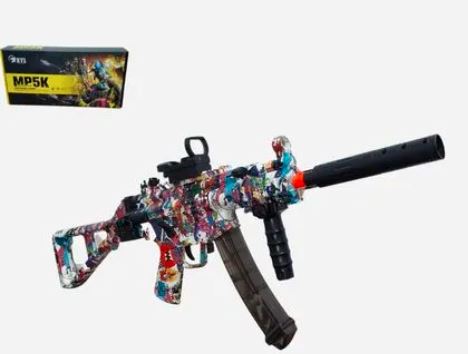 Rifle mp5 GRAFITTI COLORES hidrogel 2025