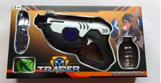 Pistola del juego TRACER OVERWATCH hidrogel