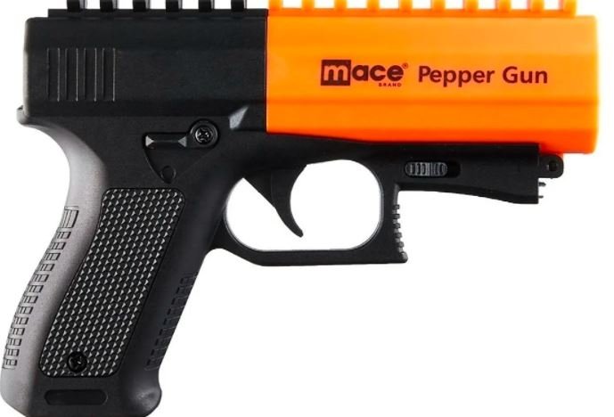  Mace Paquete de defensa personal de marca, incluye 2 pistolas  de gas pimienta 2.0 y 6 recipientes de recambio, potente spray de pimienta  preciso de 20 pies que deja el tinte